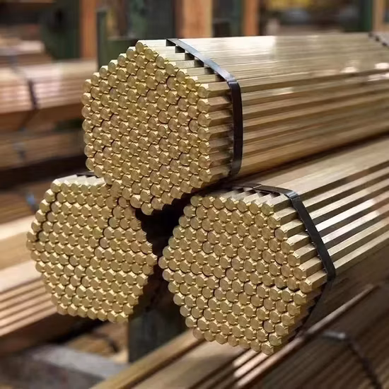 C38000 C36000 Soild Copper Brass Bar Brass Metal Rod Copper Alloy Square Round Hexagon Bars